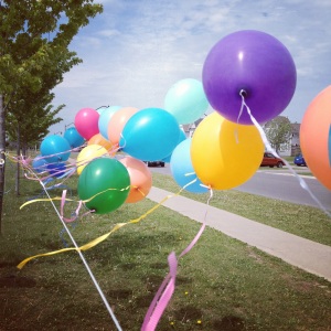 Balloons at Affinity Festival